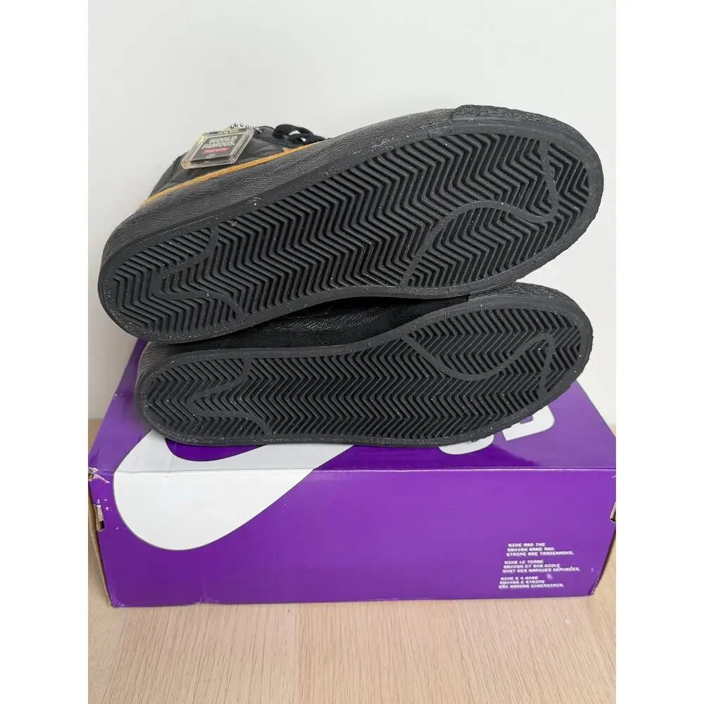 Supreme x Nike SB Blazer Mid Black Sneaker Size 7.5 - New